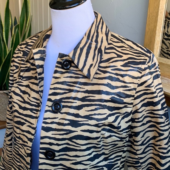 Macy’s I.N.C Safari Tiger Print Coat - Picture 10 of 16